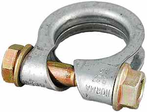 22mm Galvinised Exhaust Clamp