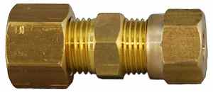 1/4" X 3/16" Straight Compression Fitting