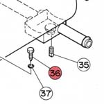 36) Air release valve
